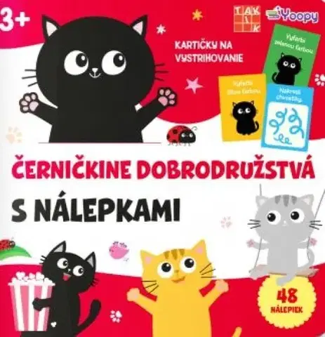 Pre deti a mládež - ostatné Černičkine dobrodružstvá s nálepkami