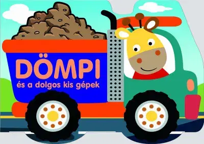 Leporelá, krabičky, puzzle knihy Dömpi és a dolgos kis gépek
