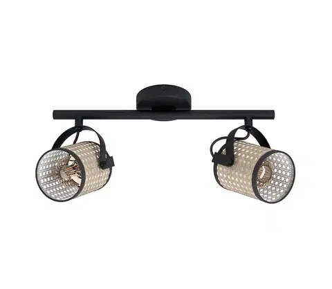 Svietidlá Eglo 43494 - Bodové svietidlo RUSCOMB 2xE27/10W/230V 43494