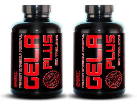 Želatína 1+1 Zadarmo: Gela Plus od Best Nutrition 250 tbl. + 250 tbl. 