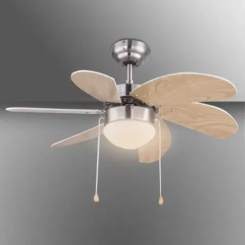 Moderné lampy do obývačky Stropný ventilátor s osvetlením  03301 1*E14 PL1