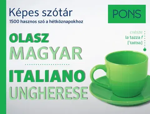 Slovníky PONS Képes szótár Olasz-Magyar