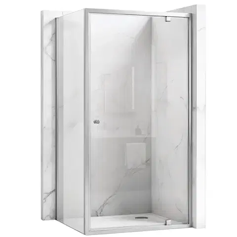 Sprchovacie kúty REA/S - Sprchovací kút Primo Swing 100x80 Chrome KPL-K5157