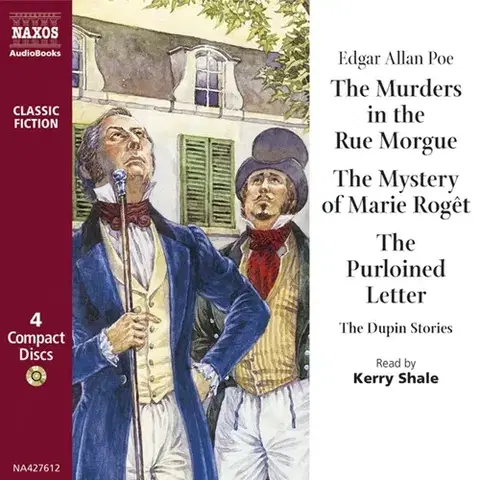 Svetová beletria Naxos Audiobooks The Murders in the Rue Morgue (EN)
