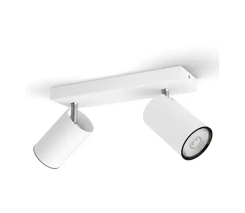 Svietidlá Philips - Bodové svietidlo KOSIPO 2xGU10/5,5W/230V biela 8719514435230