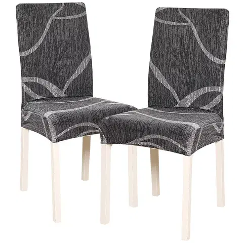 Doplnky do spálne 4Home Napínací poťah na stoličku Slate 45 - 50 cm, sada 2 ks