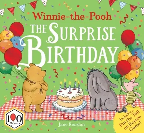 Leporelá, krabičky, puzzle knihy Winnie-the-Pooh The Surprise Birthday - Disney,Jane Riordan