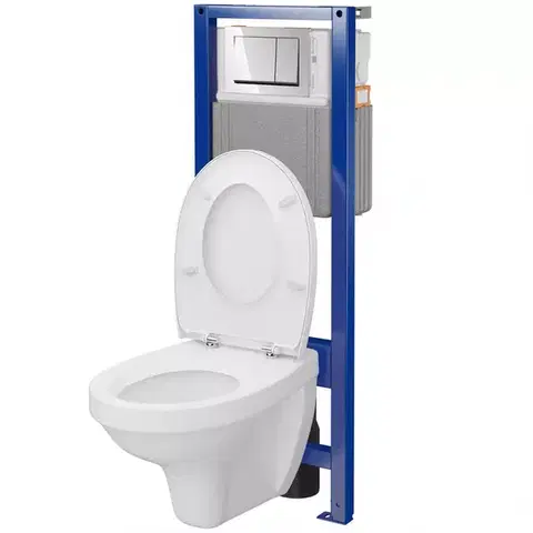 Sanitárna keramika Podomietková zostava Agis II B980 tlačidlo chróm Enter II