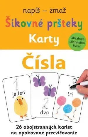Príprava do školy, pracovné zošity Čísla - Šikovné pršteky