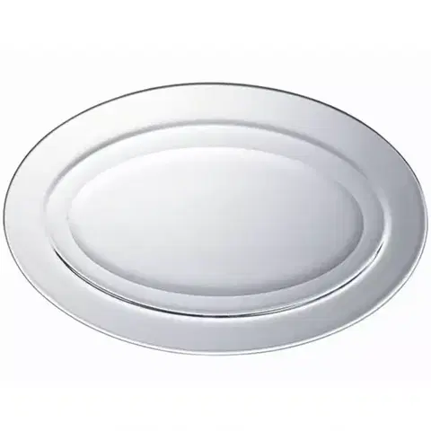 Dekorácie a bytové doplnky Oválny tanier lys 36cm