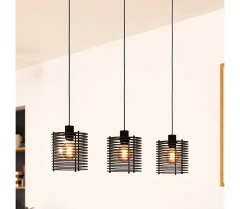 Svietidlá Eglo 900738 - Luster na lanku SEGOVIA 3xE27/40W/230V 900738