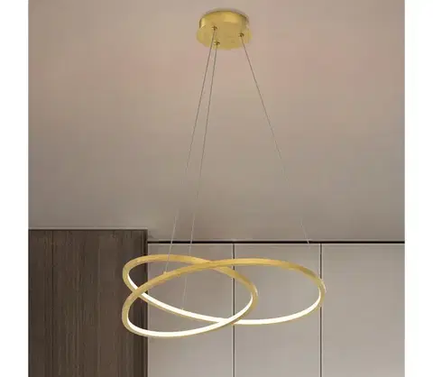 Svietidlá ONLI - LED Luster na lanku LIBERTY LED/30W/230V 4000K zlatá 5081/SORO
