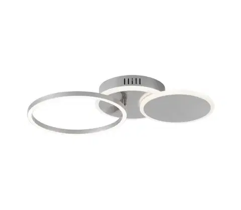 Svietidlá Leuchten Direkt 14116-55 - LED Stropné svietidlo  LED/25,5W/230V matný chróm 14116-55