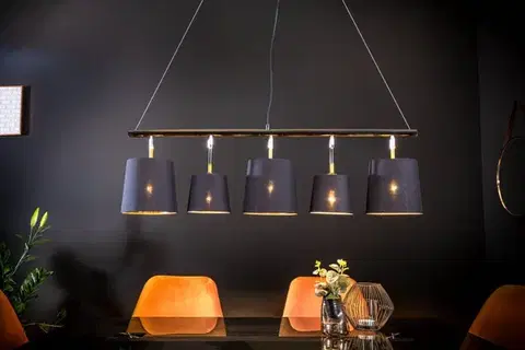 Osvetlenie Závesná lampa LANSING Dekorhome