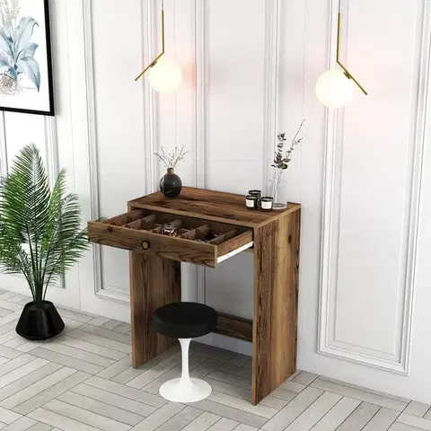 Toaletné Toaletný stolík Lizbon - Walnut