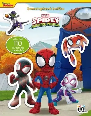Nalepovačky, vystrihovačky, skladačky Samolepková knižka - Spidey