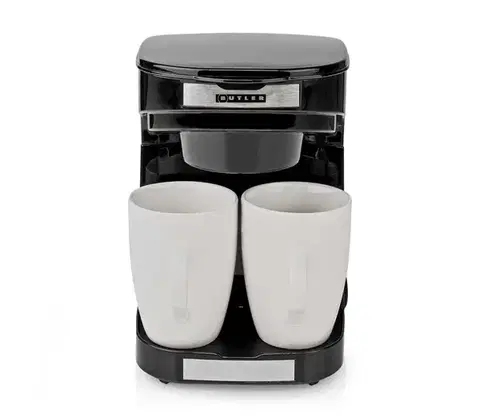 Predlžovacie káble Butler - kávovar pre dve šálky 450W/230V čierny 16100129