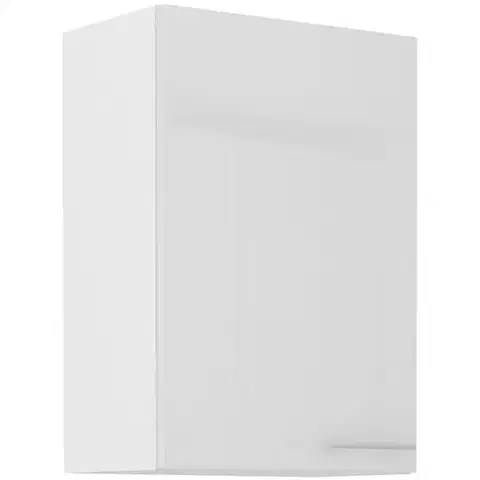 Kuchynské skrinky visiace Kuchynská skrinka Lara 50g-72 1f Mdf biely lesk