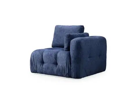 Kreslá Kreslo / Jednomiestna pohovka Amaris 1R - Navy Blue