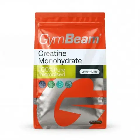 Kreatín Monohydrát GymBeam 100 % Kreatín monohydrát citrón limetka