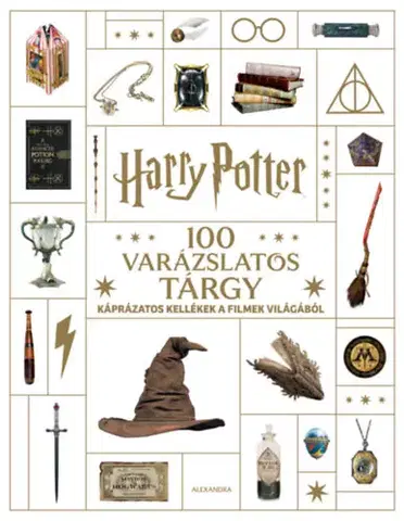 Fantasy, upíri Harry Potter - 100 varázslatos tárgy - Jody Revenson,Kata Rehova