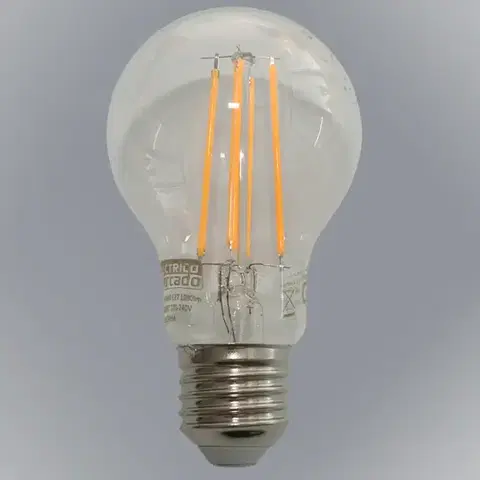 Žiarovky E27 Žiarovka FL A60 9W/1100LM E27 230V 2700K CLEAR