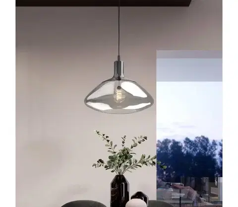 Svietidlá Eglo 98291 - Luster na lanku TORRTONTES 1xE27/60W/230V 98291