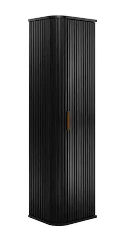 Skrinky do kúpeľne Elvisia Vysoká skrinka do kúpeľne ELEGANCE 139 Black