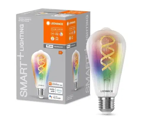 LED osvetlenie LED RGBW Stmievateľná žiarovka SMART+ E27/4,8W/230V 2700-6500K Wi-Fi - Ledvance 4058075777873