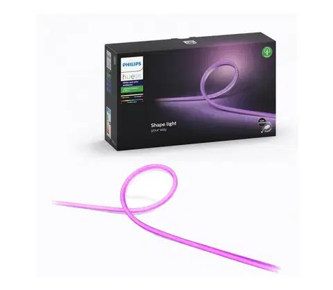 LED osvětlení LED RGBW Stmievateľný pásik Philips Hue Outdoor Strip LED/40W 5m IP67 871869970985300