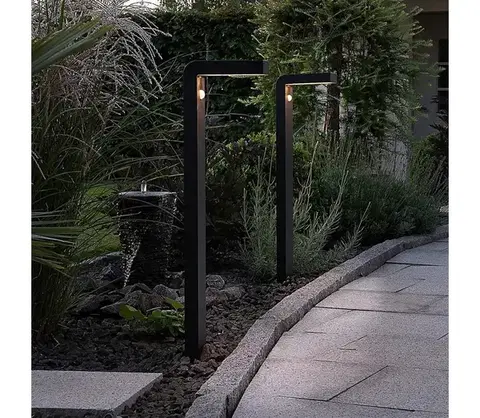 Záhradné lampy Eglo 900245 - LED vonkajšie solárne svietidlo so senzorom 18xLED/0,2W/3,7V IP44 900245