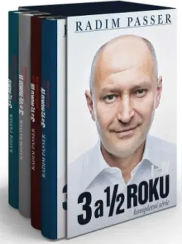 Biznis 3 a 1/2 roku - kompletní série I.-IV. - Radim Passer