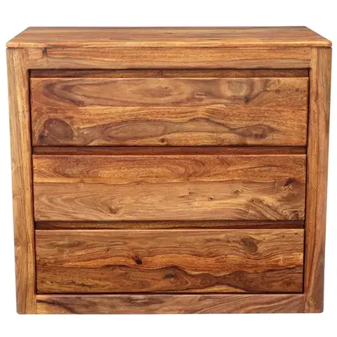 Komody Komoda Tina 90x80x45 z indického masívu palisander