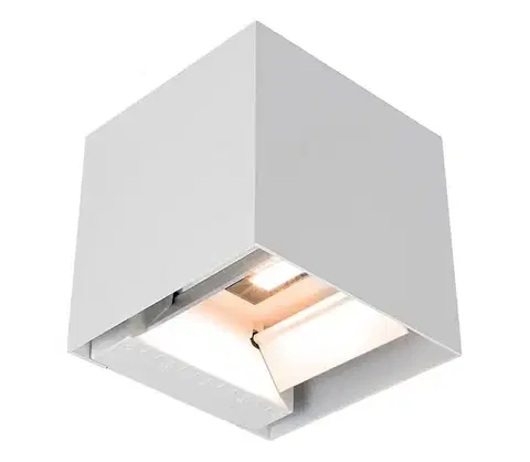 Svietidlá  LED solárne nástenné svietidlo so senzorom LED/9W/3,7V 3000/4000/5000K IP65 2600mAh biela 24063-1