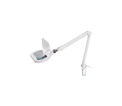 Lampy Geti LED Stmievateľná stolná lampa s lupou LED/12W/230V biela 06650797