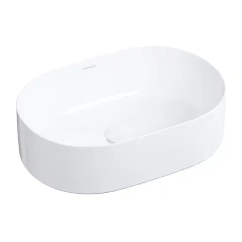 Umývadlá OMNIRES - MESA umývadlo na dosku, 46 x 31 cm biela lesk /BP/ MESA460BP