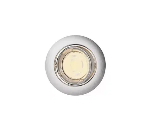 Svietidlá Philips - Zapustené stropné svietidlo PERIDOT 1xGU10/7W/230V strieborné 872016939264900