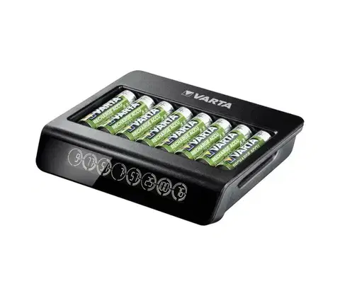 Predlžovacie káble Varta 57681 - LCD Smart nabíjačka 8xAA/AAA nabíjanie 2h 57681101401