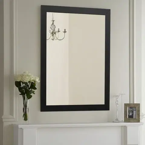Zrkadlá Dekoratívne zrkadlo Framed - Black
