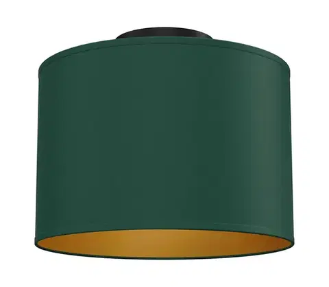 Svietidlá  Stropné svietidlo ARDEN 1×E27/15W/230V, priemer 25 cm, zelené 3735