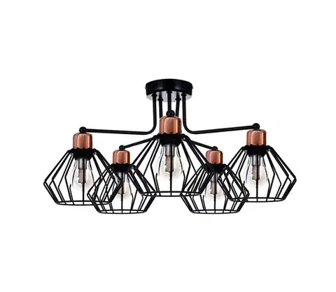 Svietidlá  Prisadený luster PORTO 5xE27/40W/230V 0552