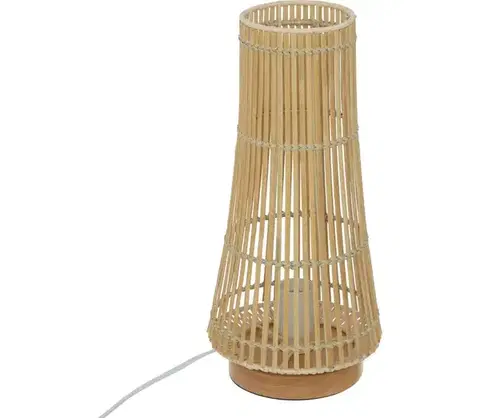 Lampy Atmosphera - Stolná lampa MAHE 1xE27/25W/230V bambus 202611