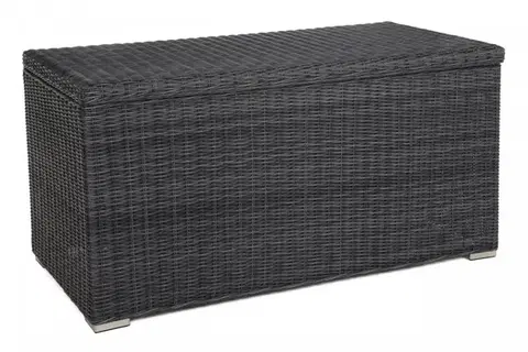 Záhradné úložné boxy Záhradný úložný box polyratan 1037 l