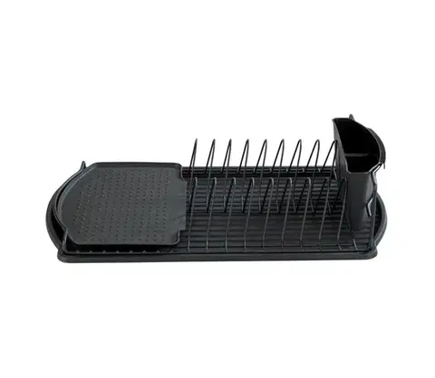 Kuchynské potreby WENKO 54767100 - Odkvapávač BASIC 47,5x26,5 cm čierny 54767100