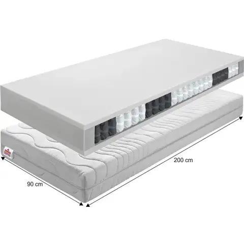 Pružinové matrace Pružinový matrac BE TEXEL ALERGIK NEW Tempo Kondela