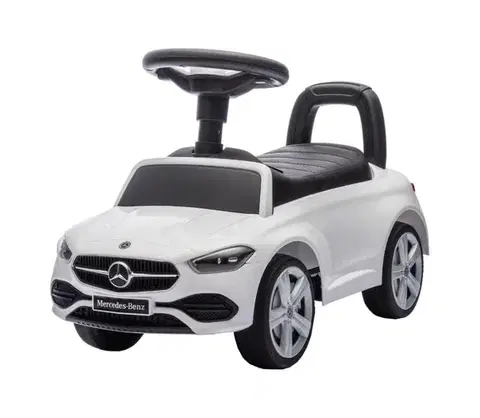 Odrážadlá Buddy Toys Odrážadlo Mercedes C-Class 2xAA biela 57003106