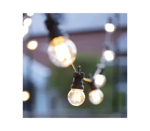 LED osvetlenie Markslöjd 107292 - LED Vonkajšia dekoratívna reťaz GIRLANDA GARDEN 10xLED 5,5m IP44 107292