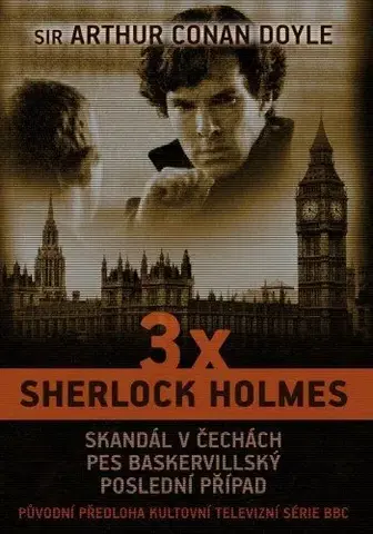 Detektívky, trilery, horory 3 x Sherlock Holmes - Arthur Conan Doyle