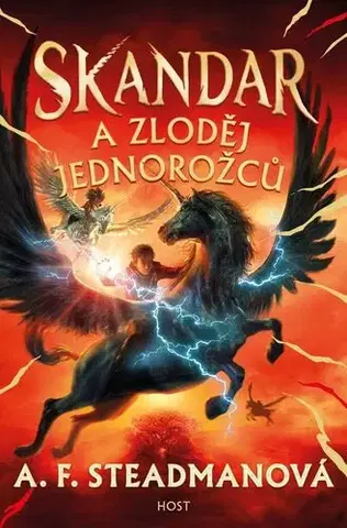 Fantasy, upíri Skandar a zloděj jednorožců - A. F. Steadmanová,Daniela Orlando
