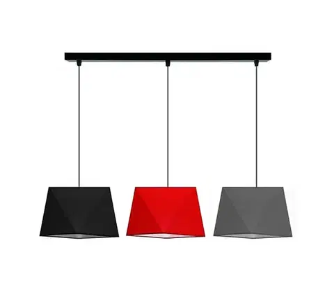 Svietidlá  Luster na lanku DIAMENT 3xE27/60W/230V 0316